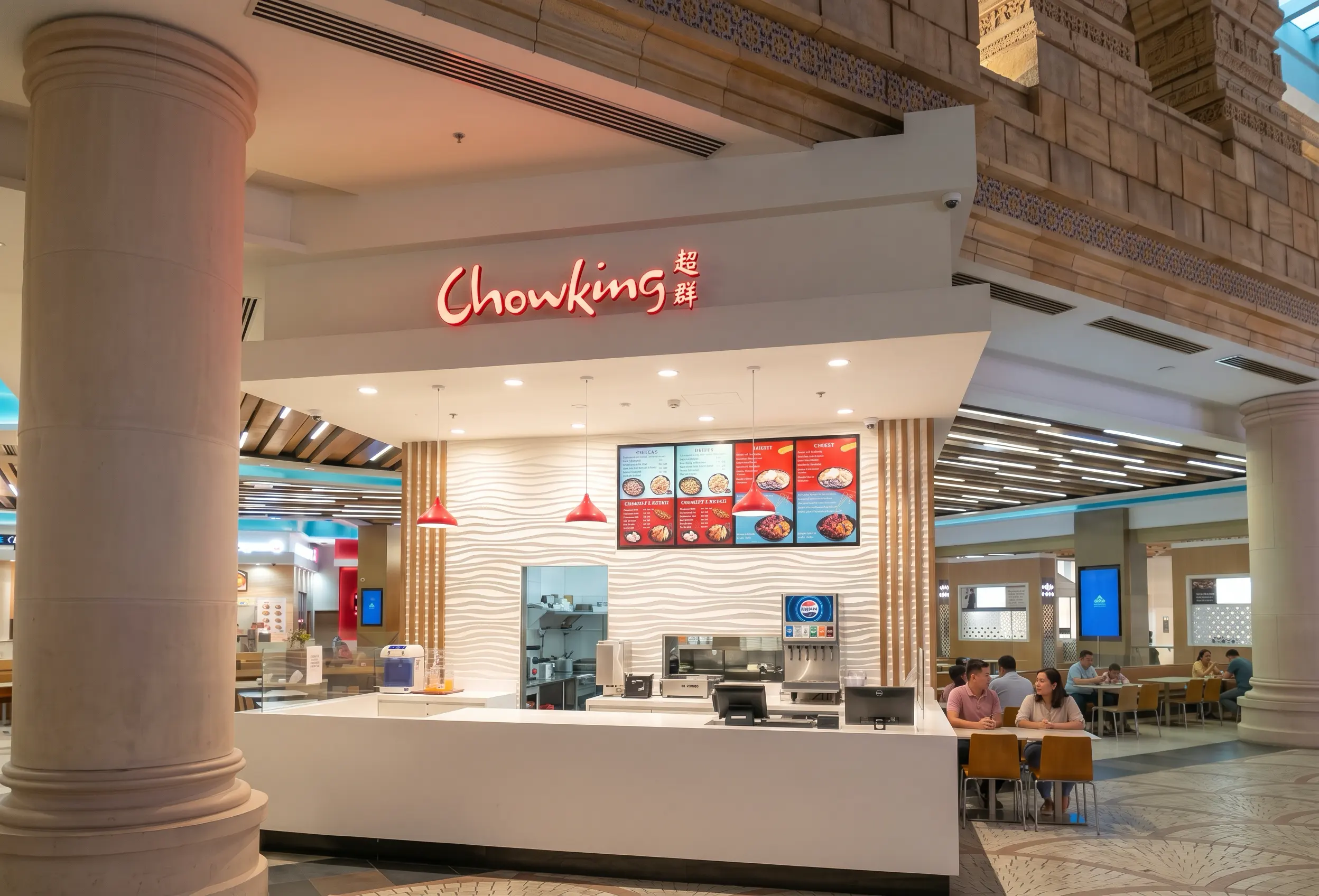 Chowking restaurant in Ibn Battuta Mall, Dubai