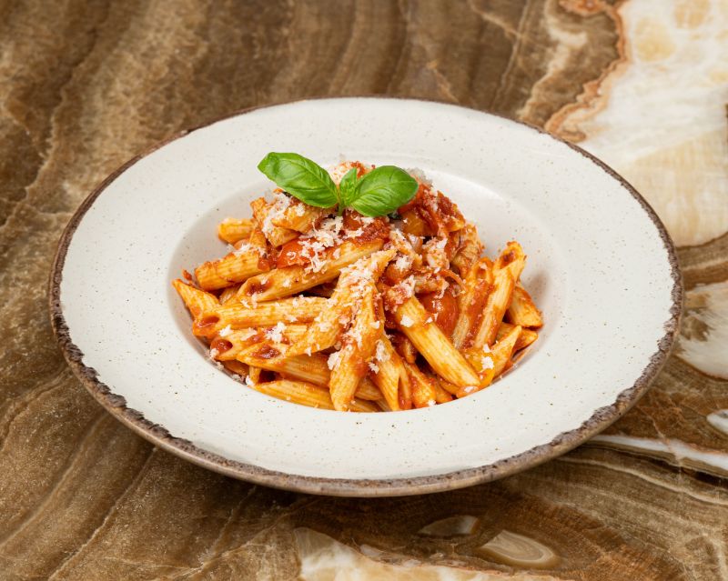 Penne Arrabbiata at Le Fournil