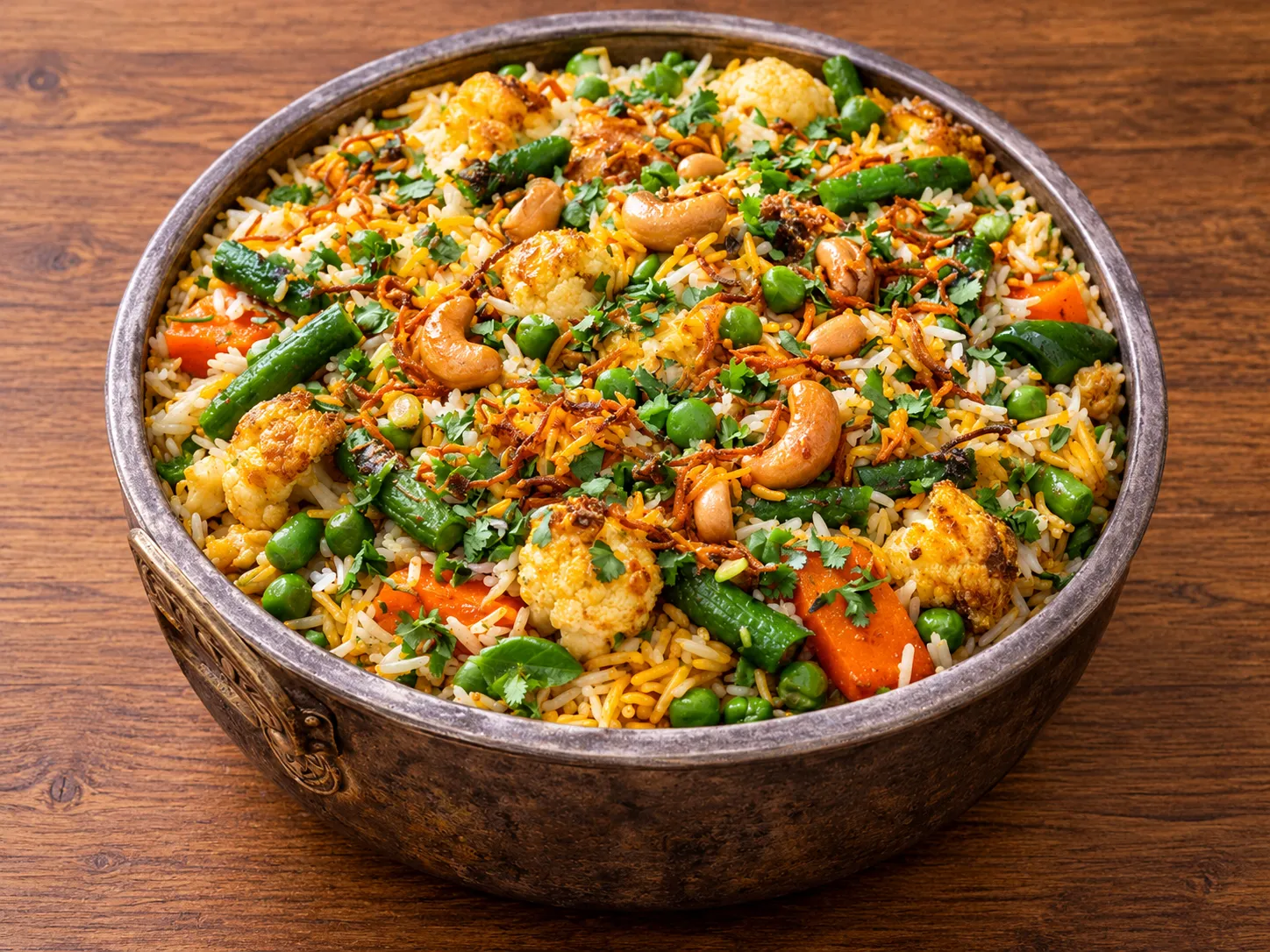 Nawabi Biryani Chicken at Namah 25 Degrees North