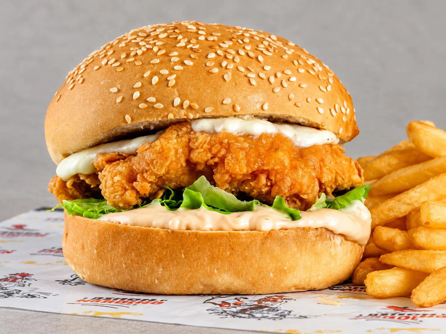 Zinger Burger at Chicken House