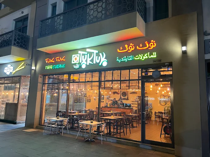 Tuk Tuk Thai Cuisine restaurant in Sustainable City, Dubai