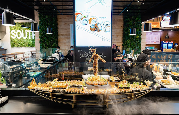 Sushi Fashion restaurant in South Market Food Hall, Dubai