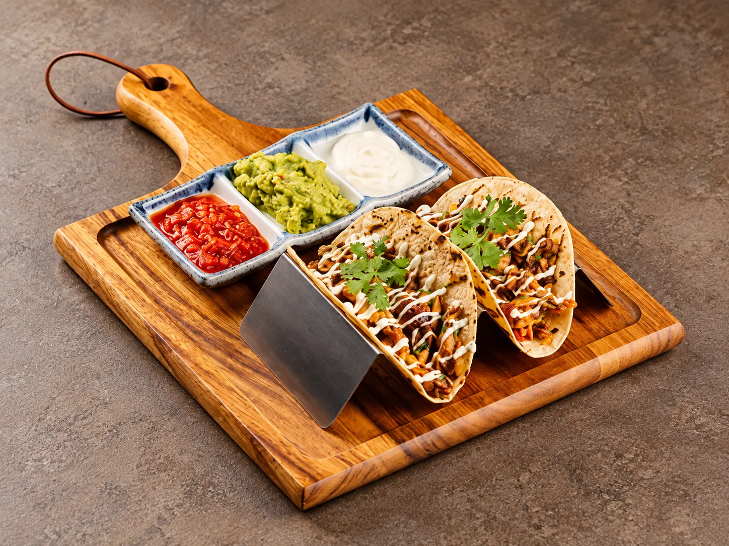 Veg Tacos at Treehouse