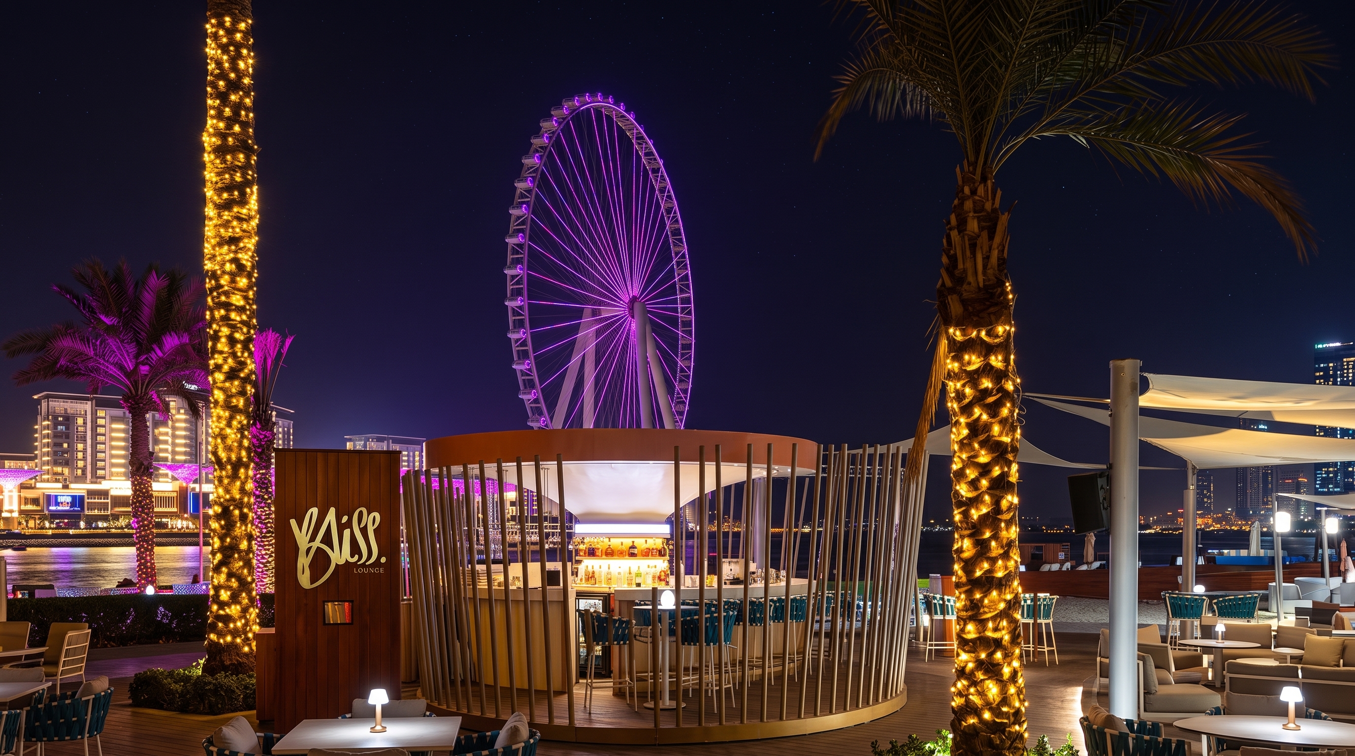 Bliss restaurant in JBR, Dubai