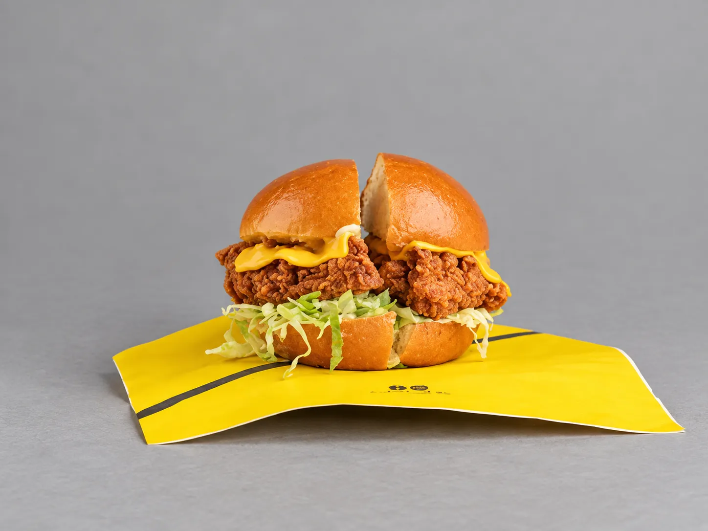 Classic Chicken Burger at Cut In Half