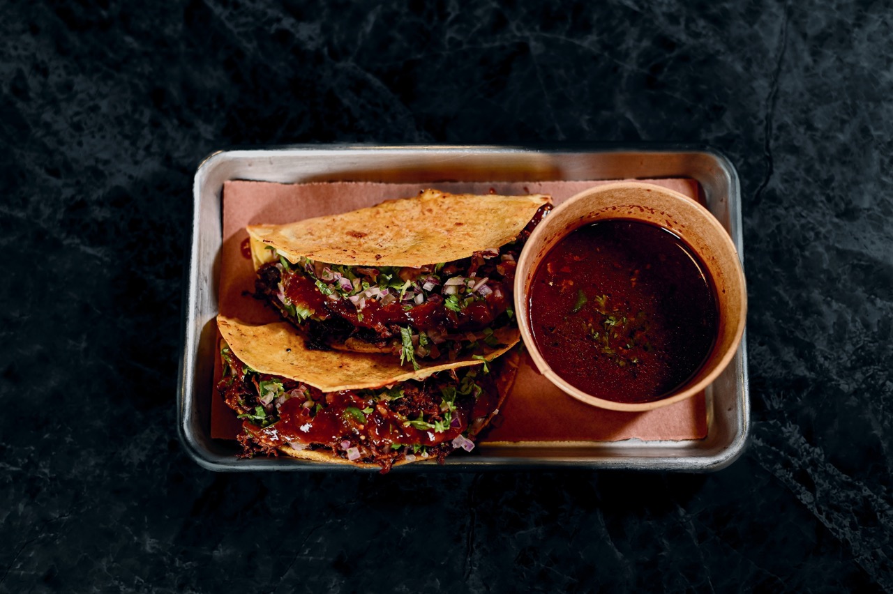 Birria Tacos at 77 Texas BBQ