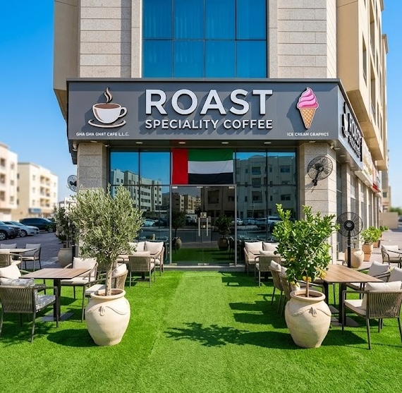 Roast restaurant in Silicon Oasis, Dubai