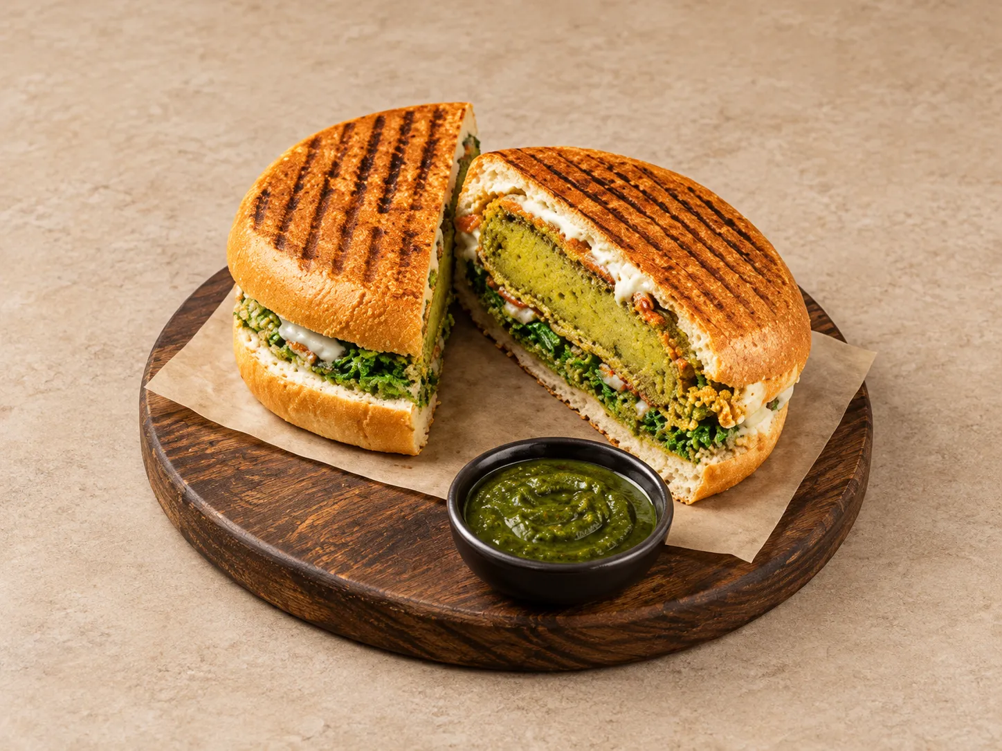 Veg Burger at Roast