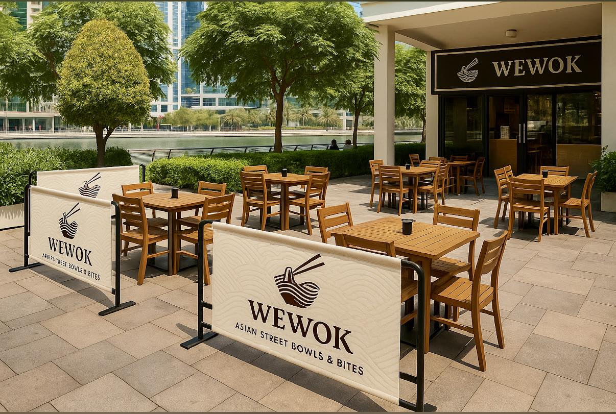 WeWok restaurant in JLT, Dubai