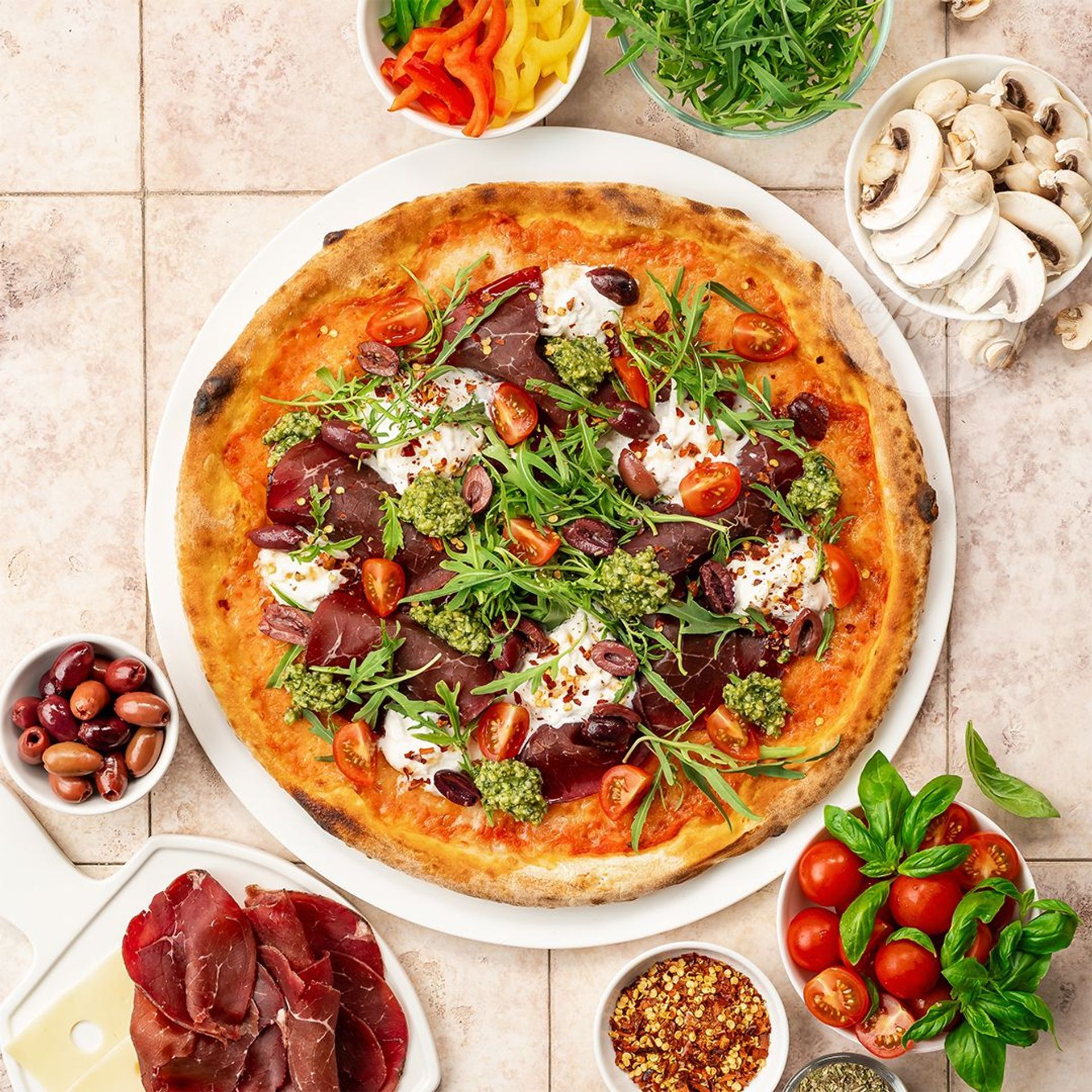 Create Your Own Pizza at Pizza Di Rocco