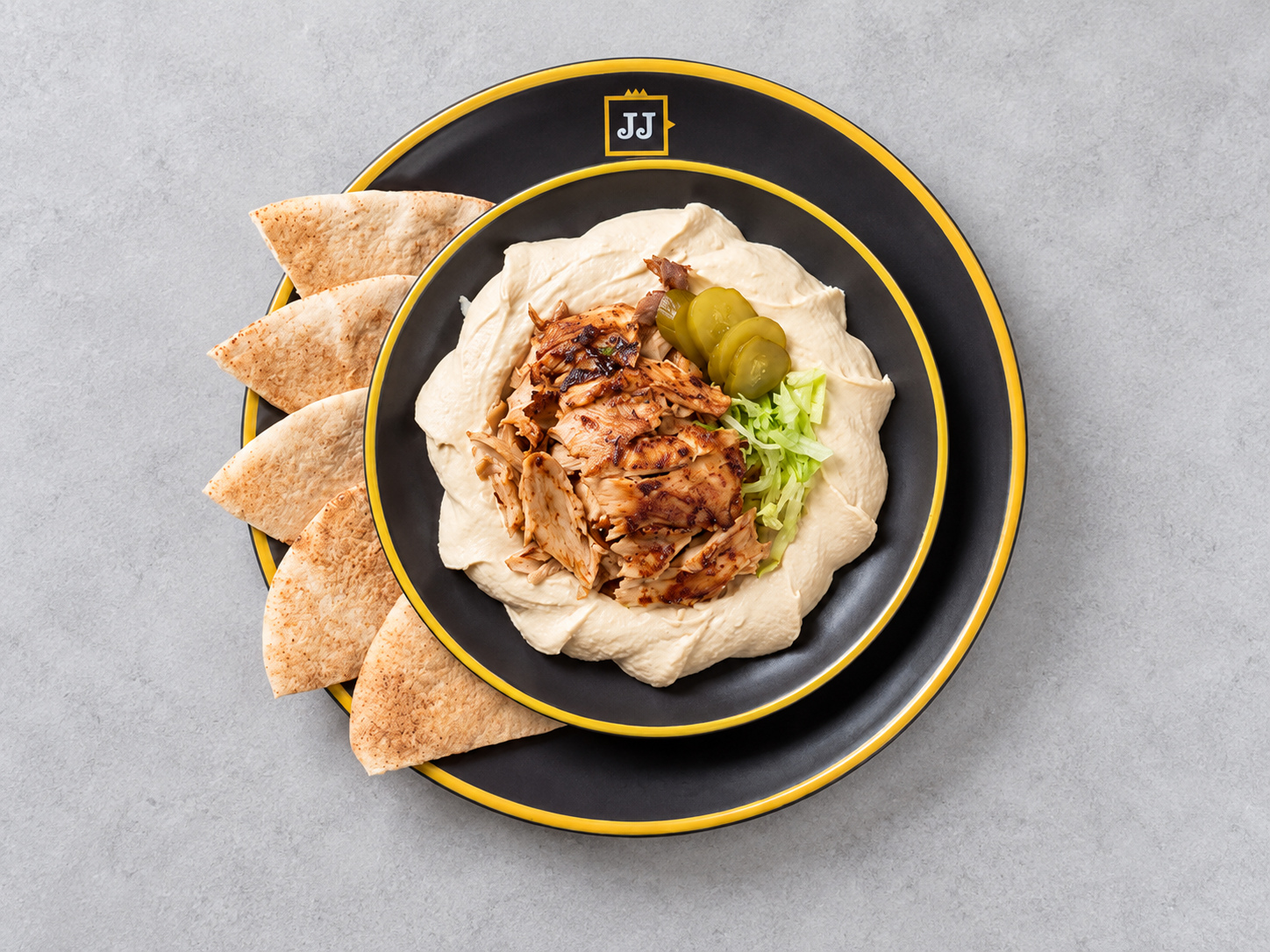 Hummus Shawarma at JJ Chicken