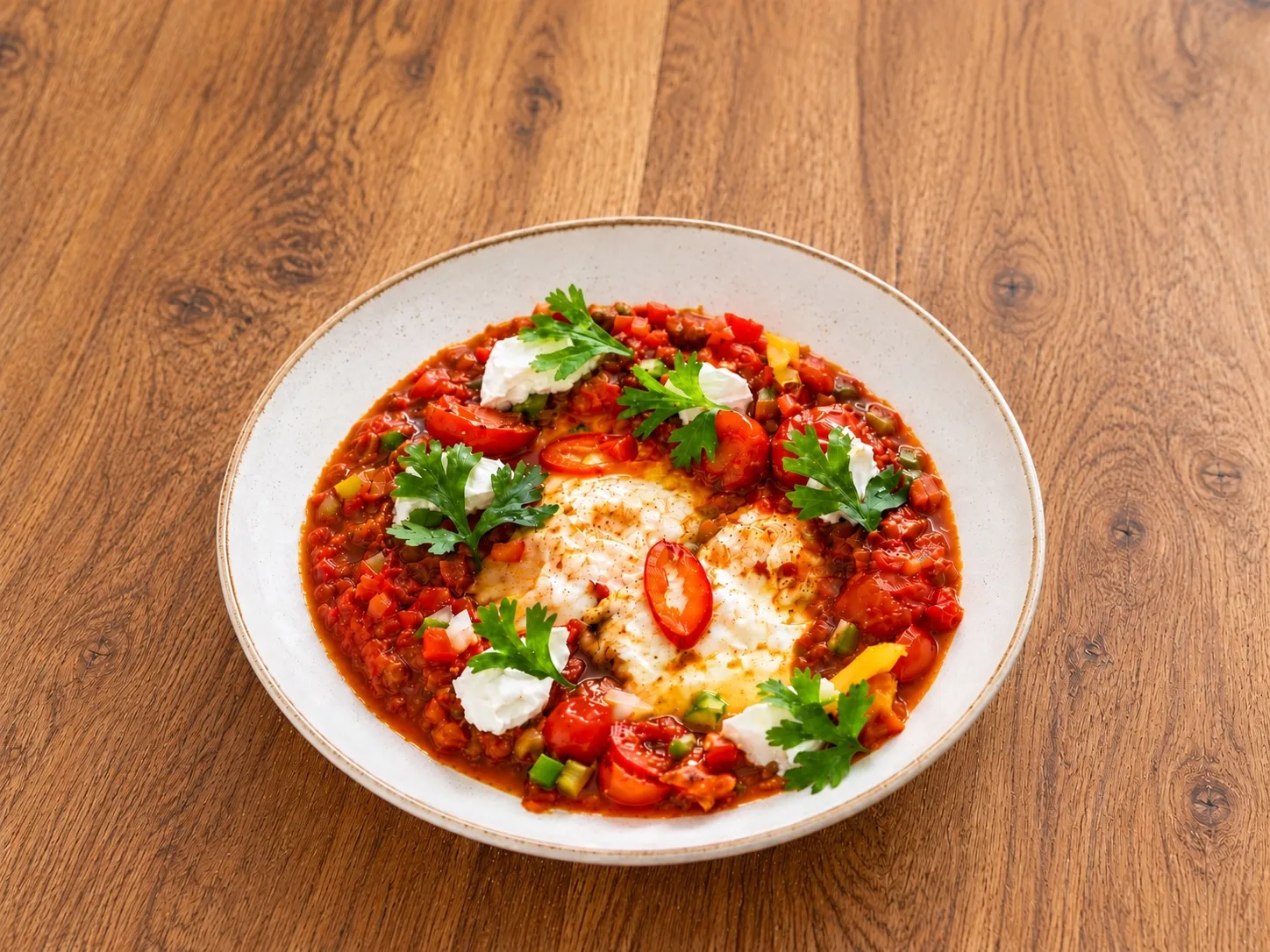 Shakshuka at Oliveto
