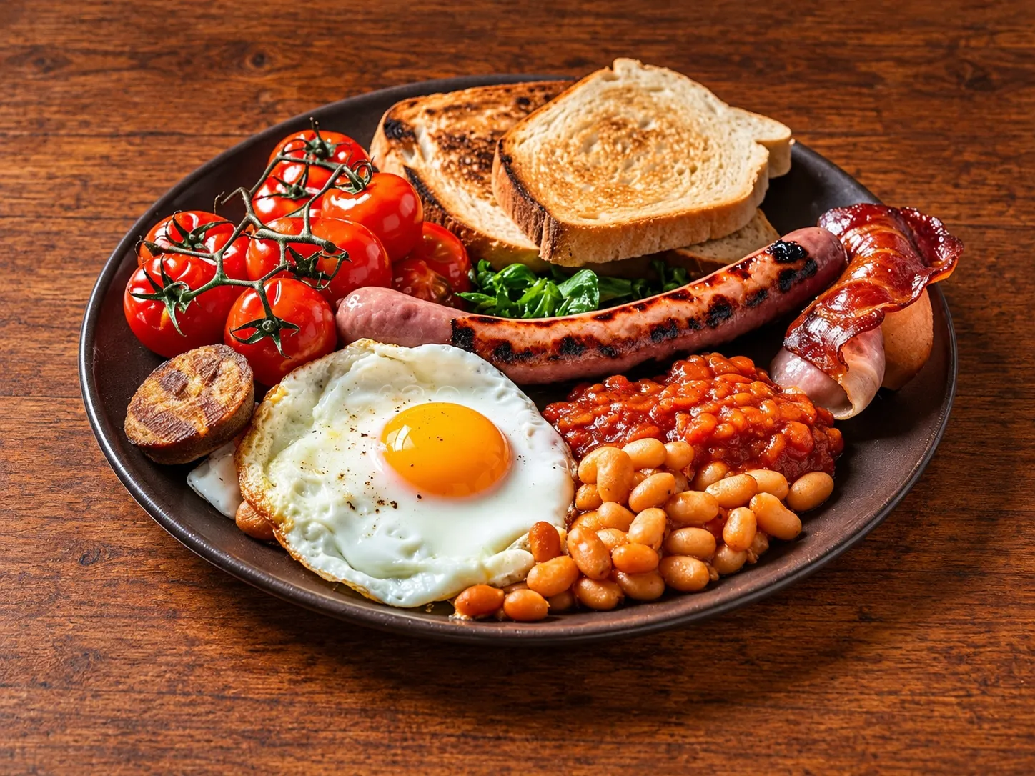 Full English Breakfast at Oliveto