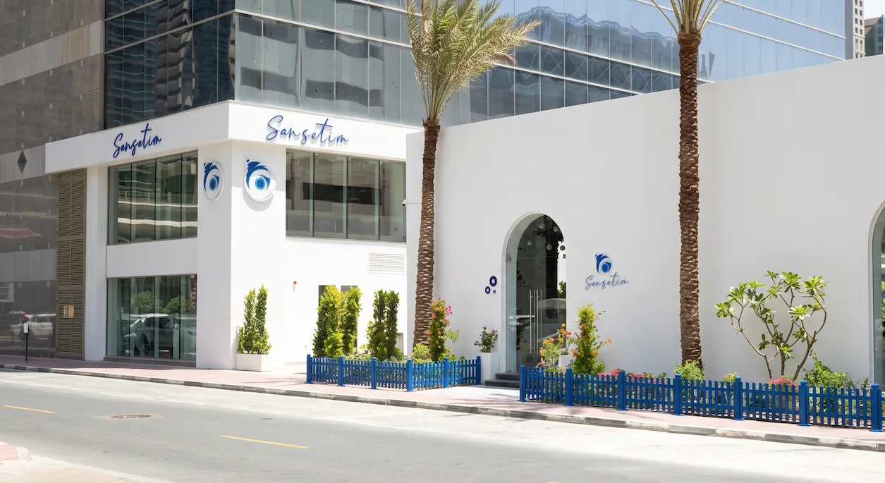 Sansation restaurant in DIFC, Dubai