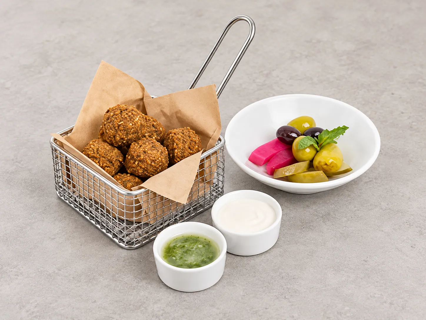 Falafel at Sansation