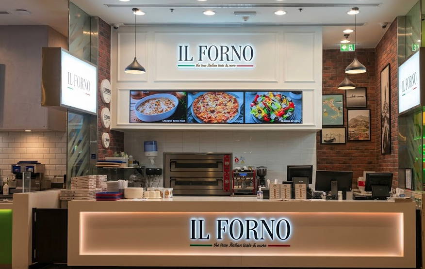 Il Forno restaurant in Festival City Mall, Dubai