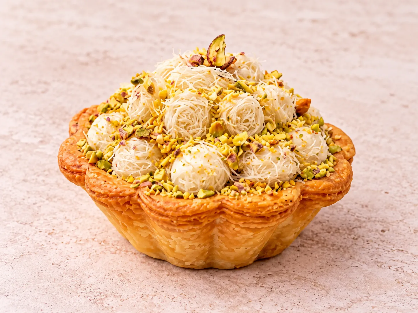 Pistachio Kunafa Buff at Bendereign