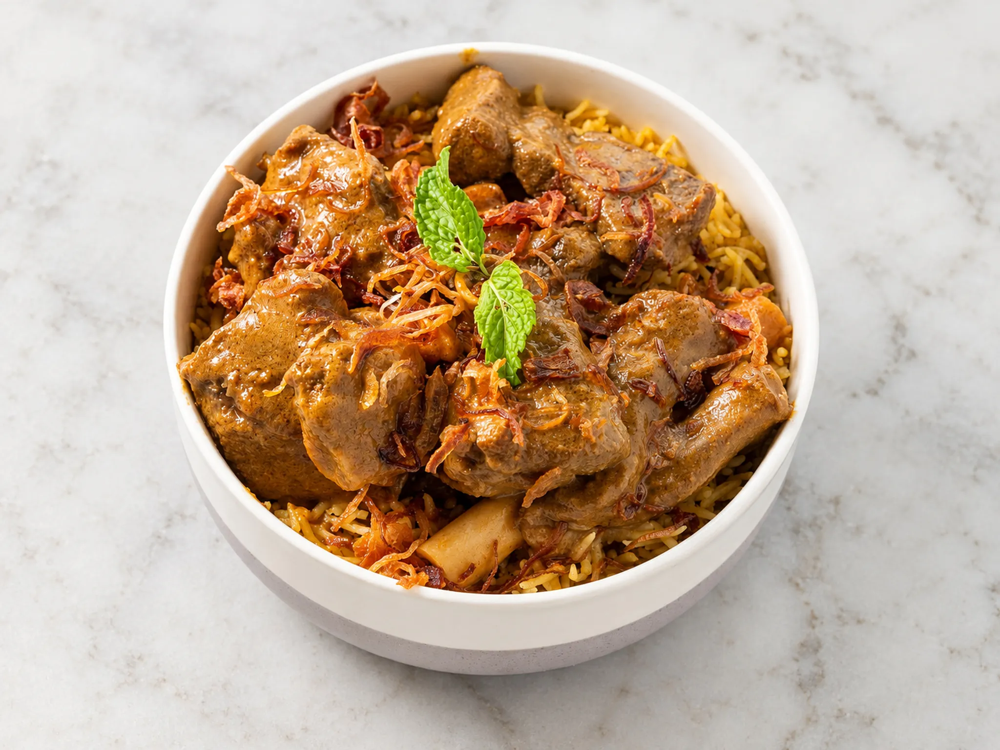 Mutton Biryani at Mohalla