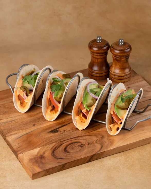 Paneer Tikka Taco at The Fresh Story