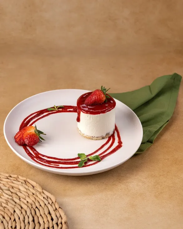 Keto Strawberry Cheesecake at The Fresh Story