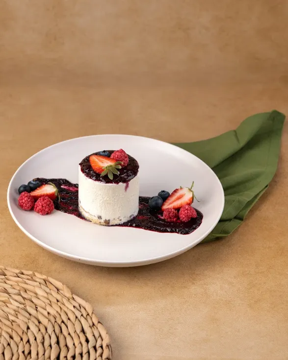 Keto Mix Berry Cheesecake at The Fresh Story
