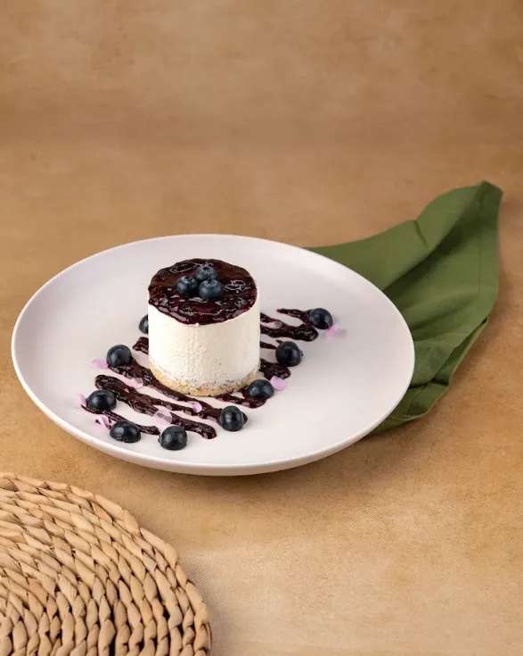Keto Blueberry Cheesecake at The Fresh Story