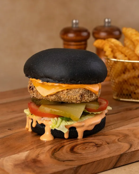 Charcoal Burger at The Fresh Story