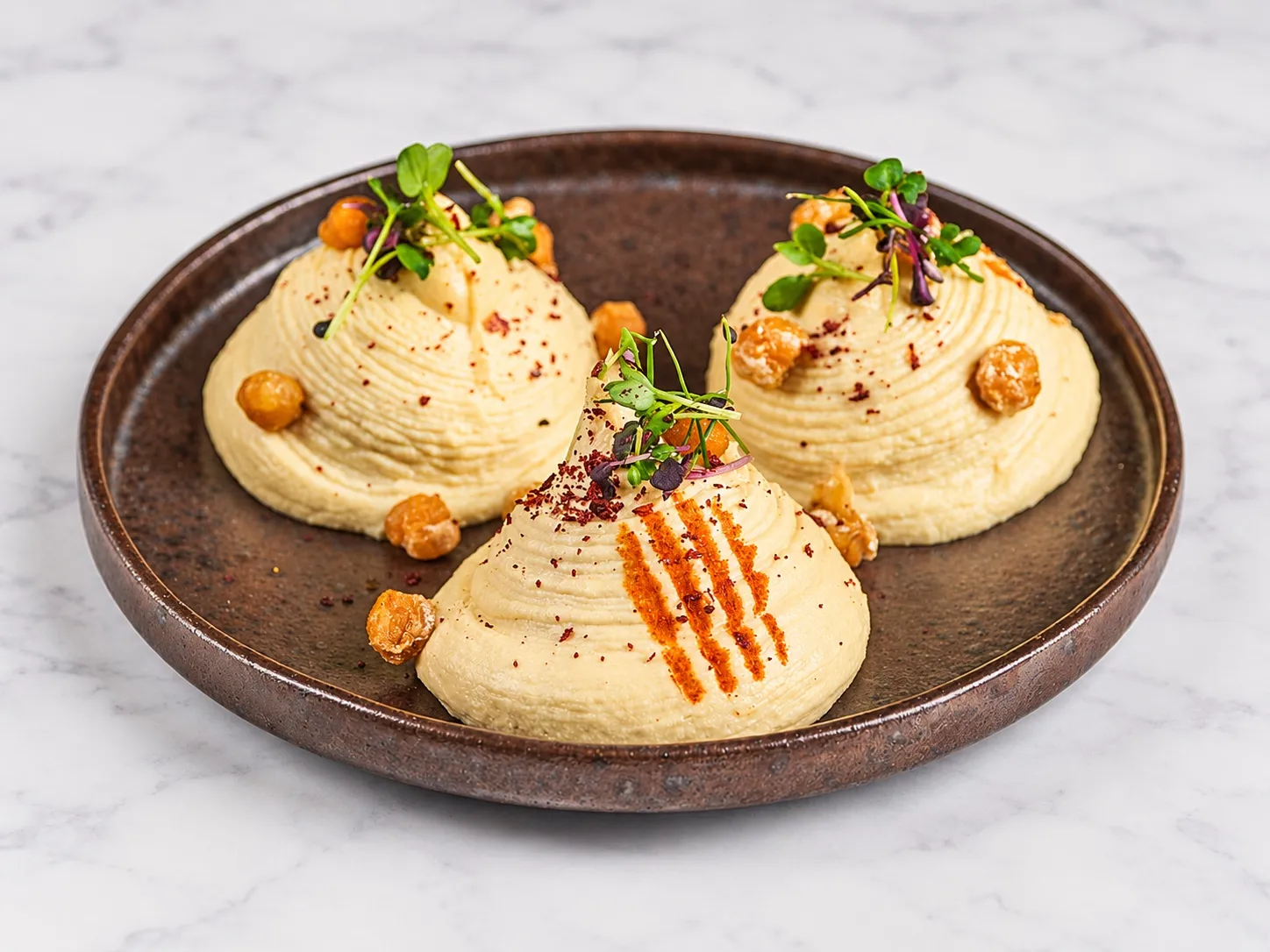 Hummus at Ashoka Mixoloungue