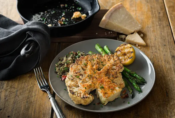 Cauliflower Steak at Fogo de Chao