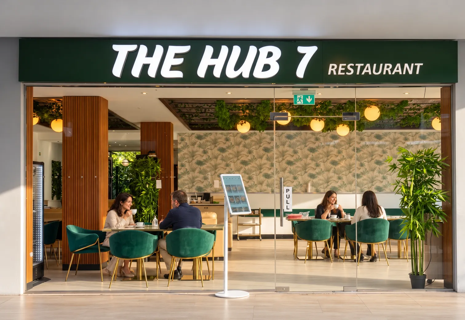 The Hub 7 restaurant in JLT