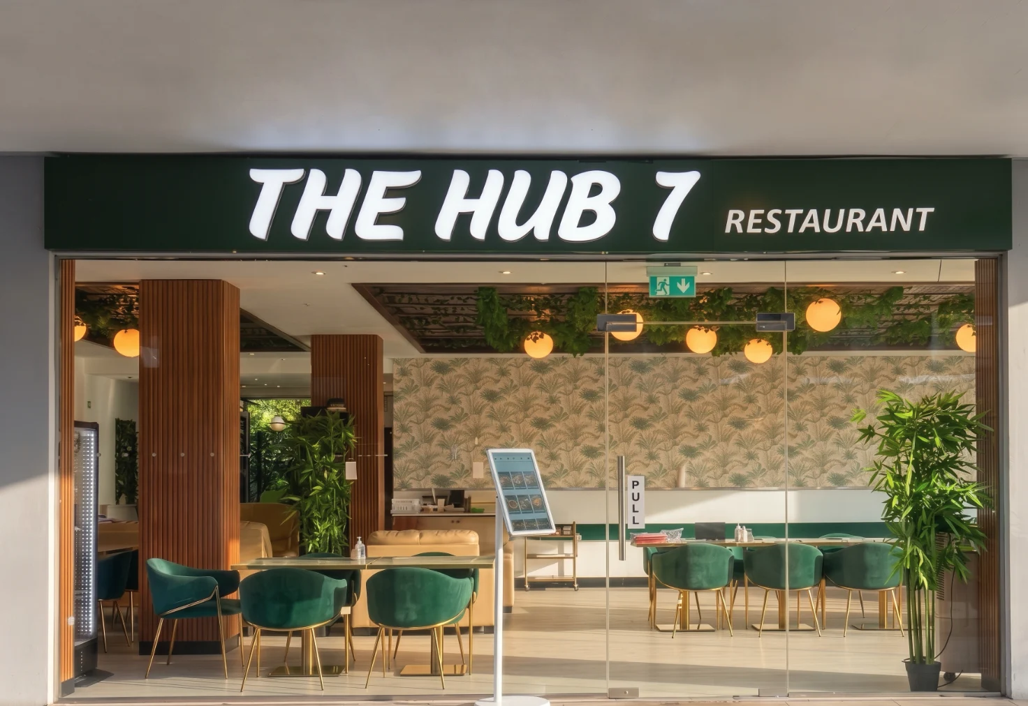 The Hub 7 restaurant in JLT, Dubai