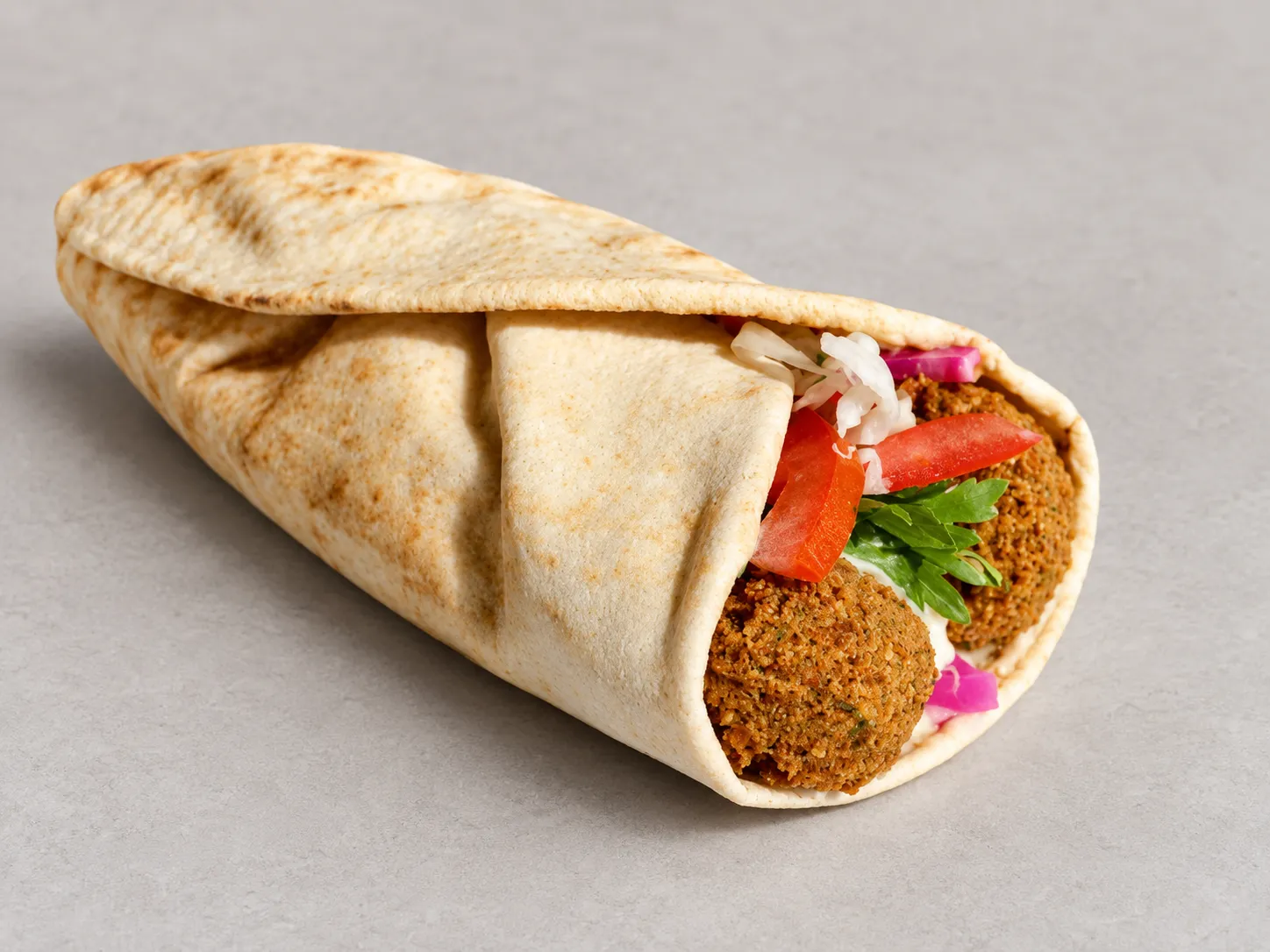 Falafel at Set Al Sham Shawarma