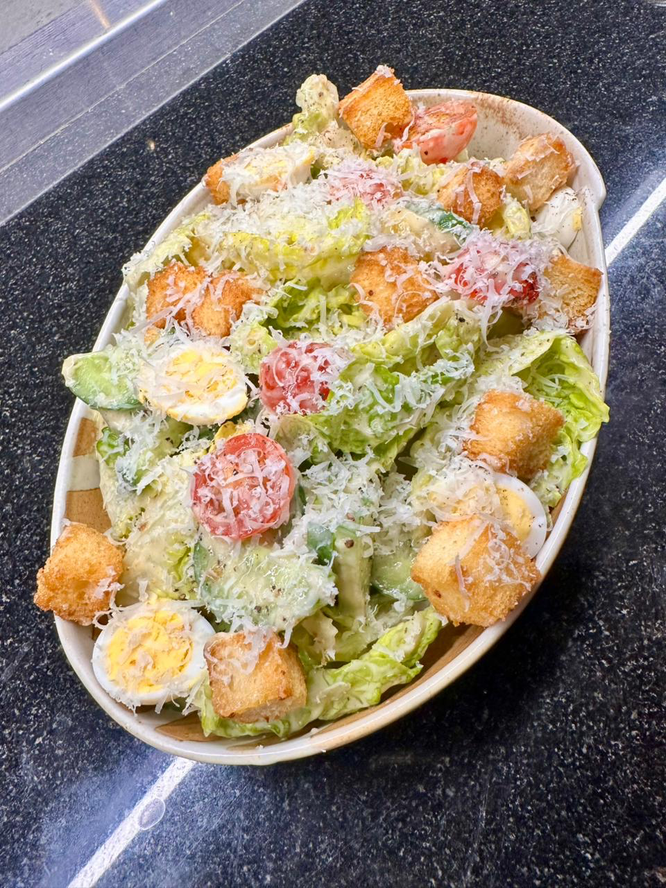 Mamazonia Caesar Salad at Mama Zonia