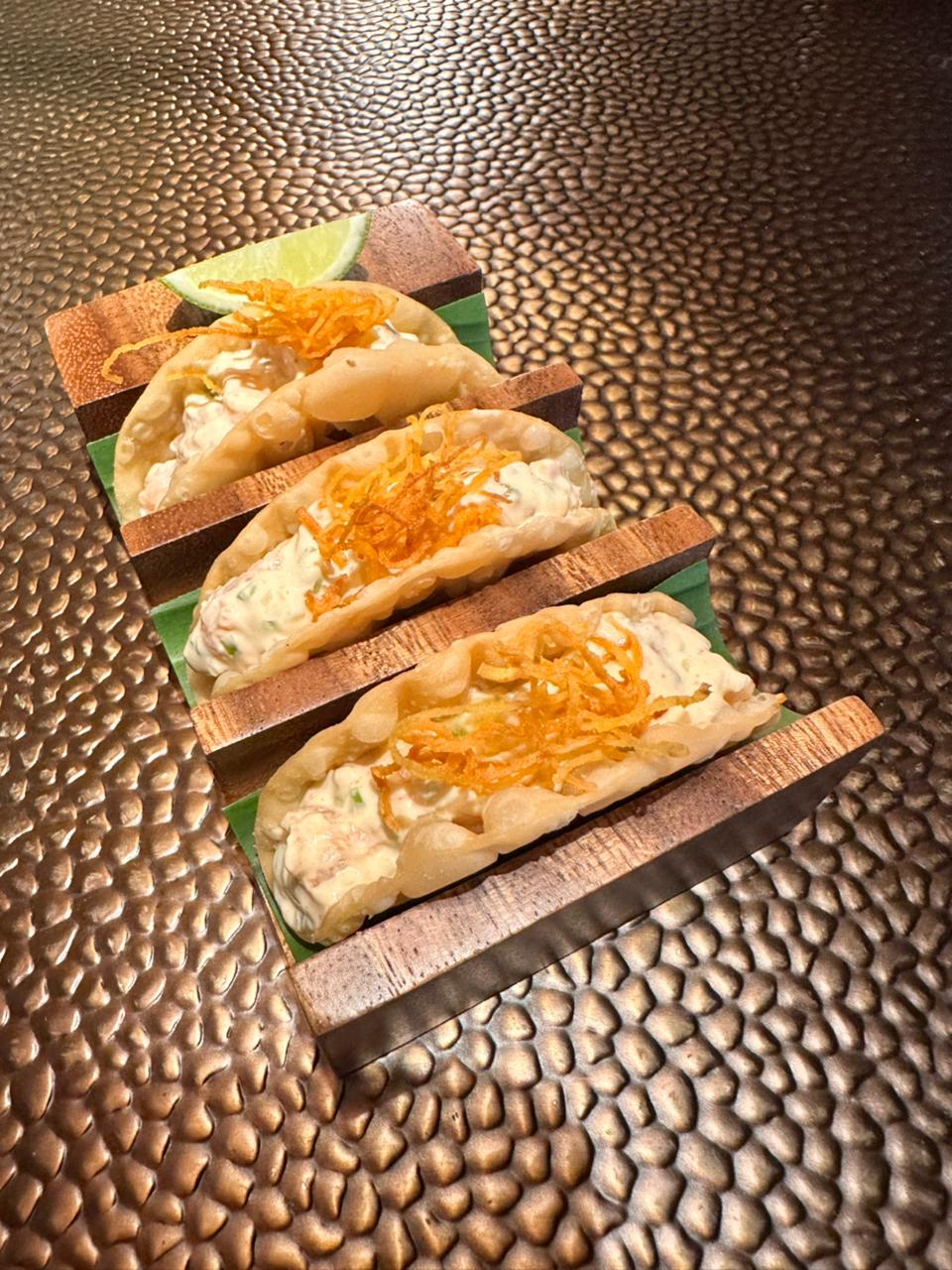 Sake Taco at Mama Zonia