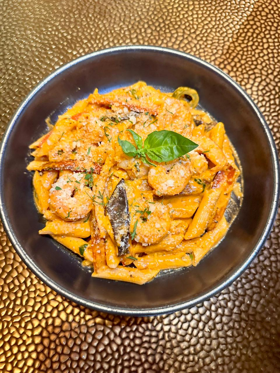 Ebi Selva Penne at Mama Zonia