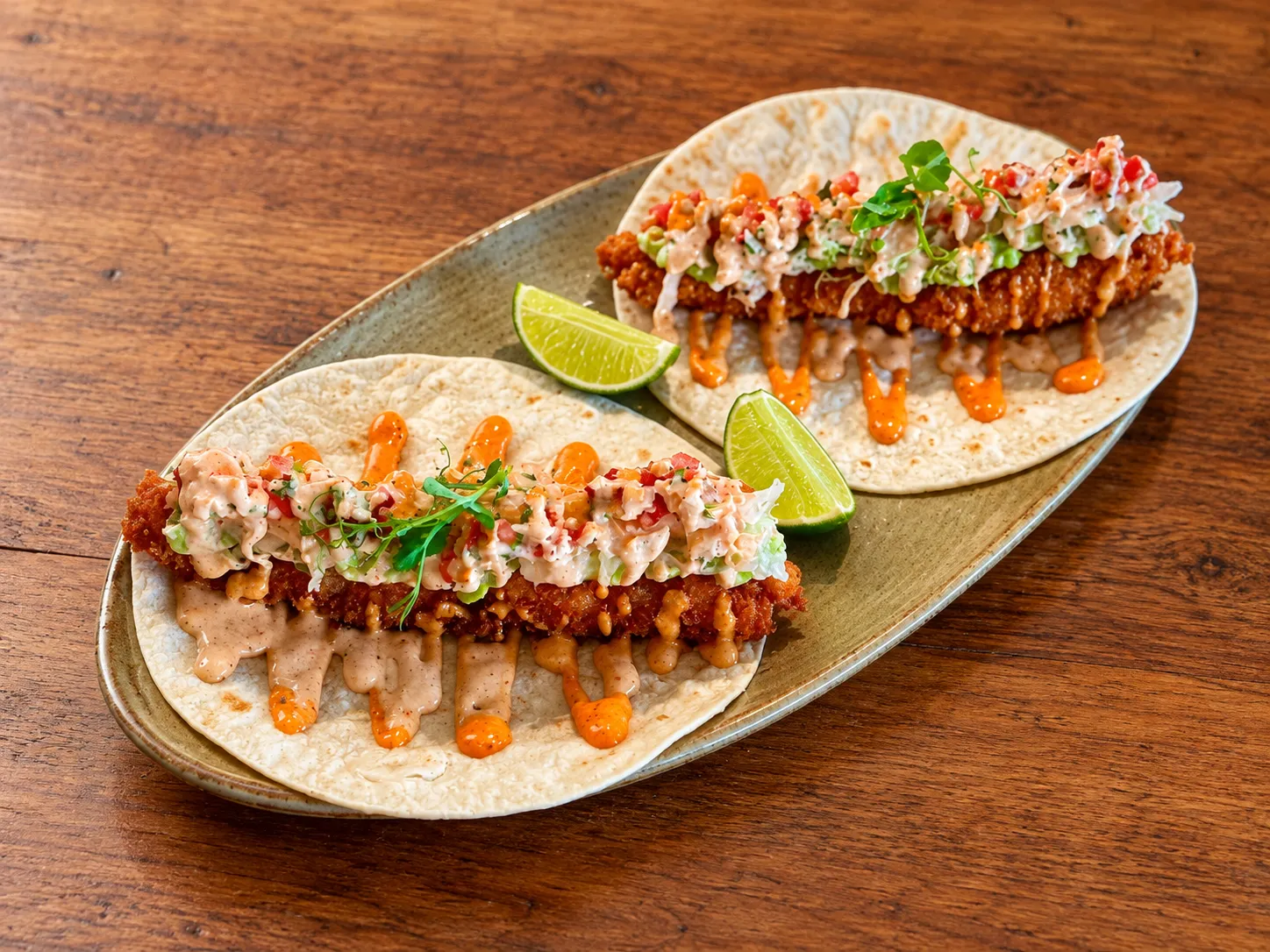 Prawn Tacos at Mama Zonia