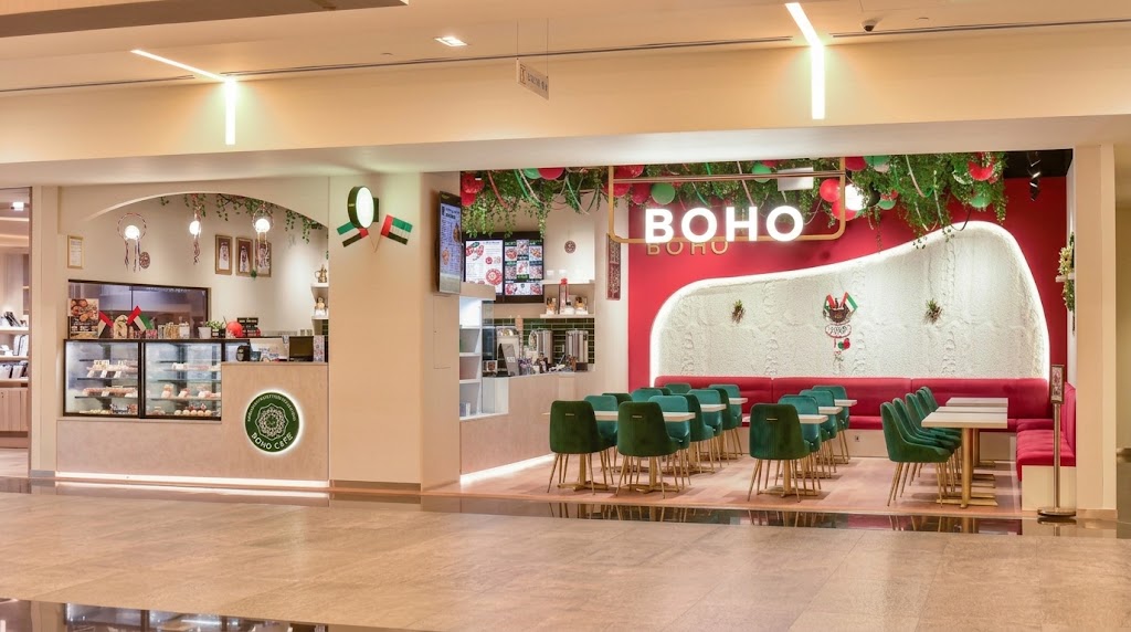 Boho Cafe restaurant in DIFC, Dubai