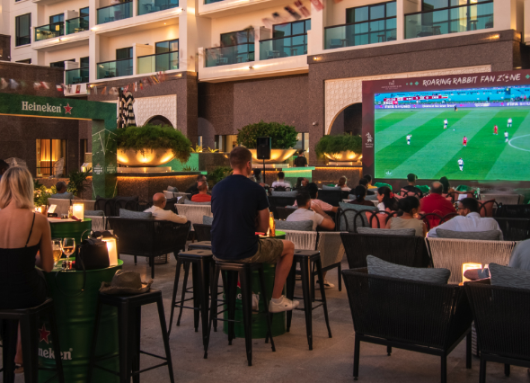 Roaring Rabbit restaurant in Palm Jumeirah, Dubai