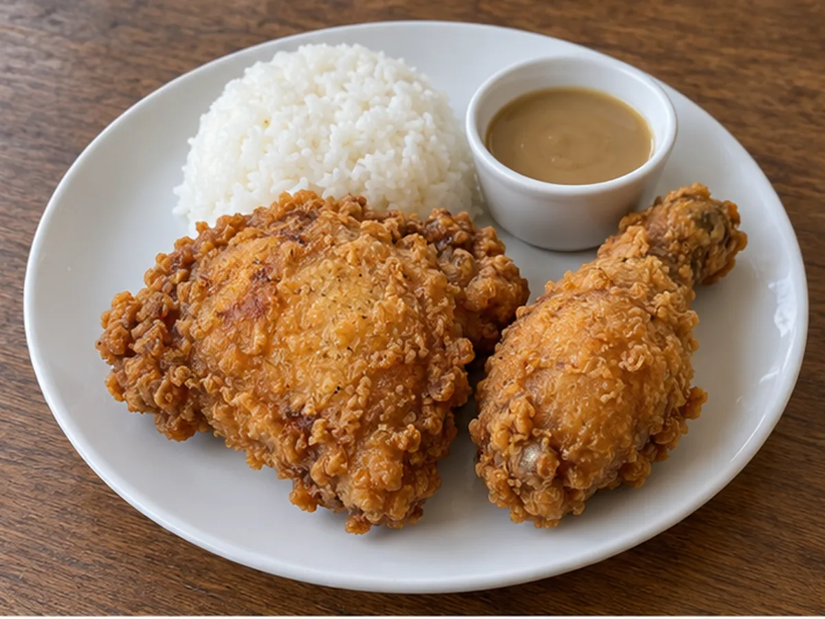 Fried Chicken at Namah 25 Degrees North
