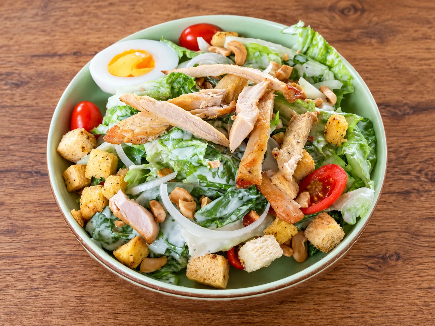 Caesar Salad at Namah 25 Degrees North