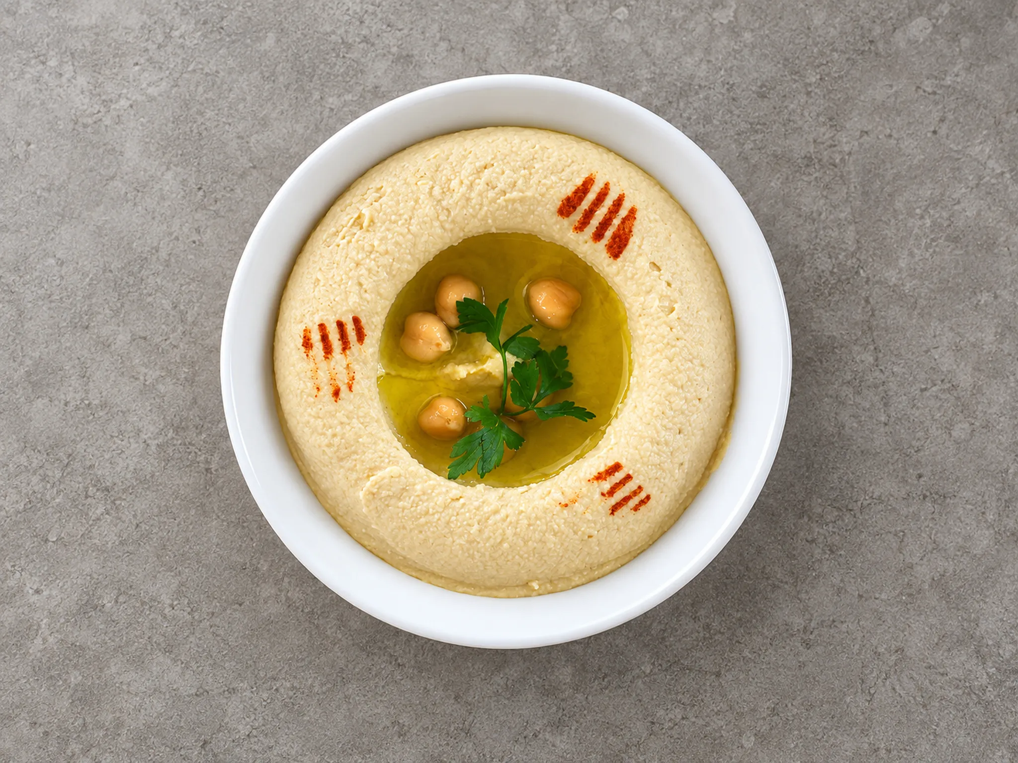 Hummus at Mezza Lebanese Kitchen