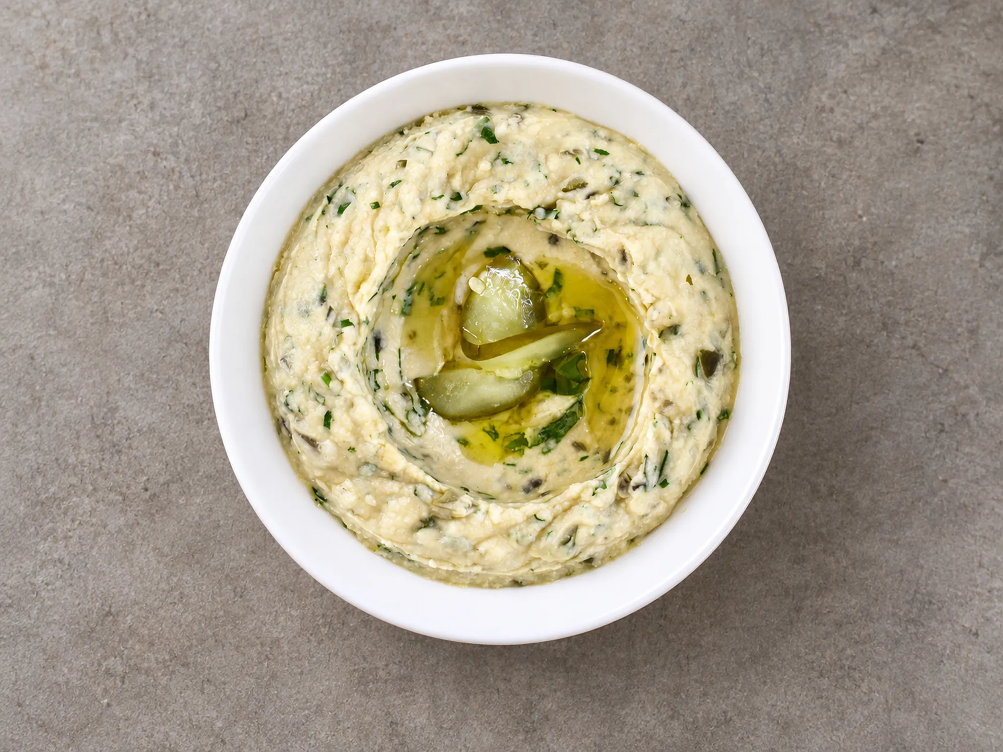 Hummus Beyrouti at Mezza Lebanese Kitchen