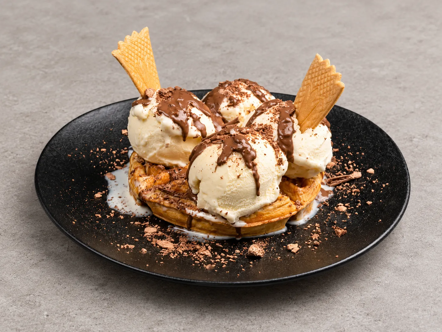 Traditional Waffle at Hyperama