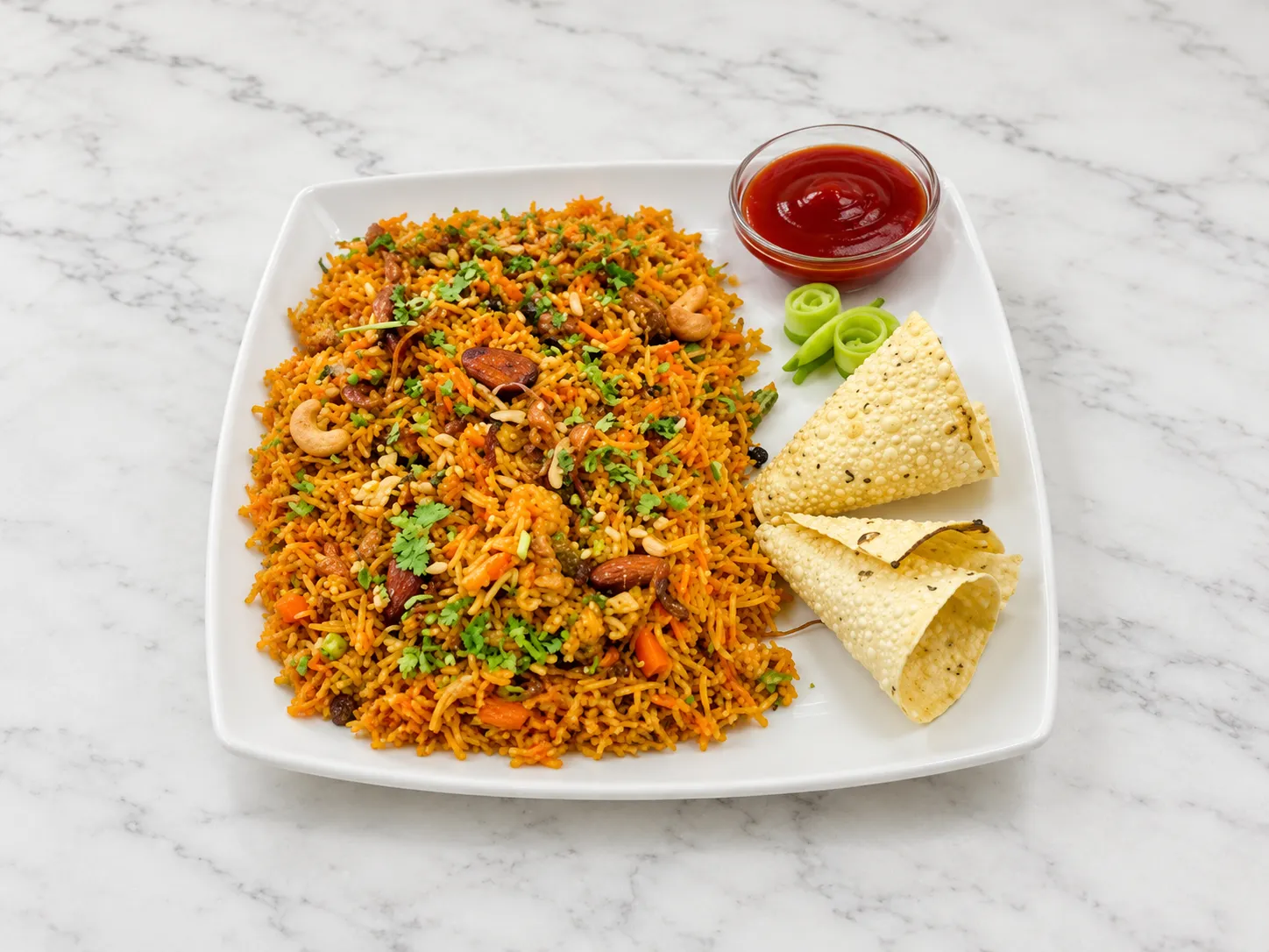 Veg Biryani at Sanavs
