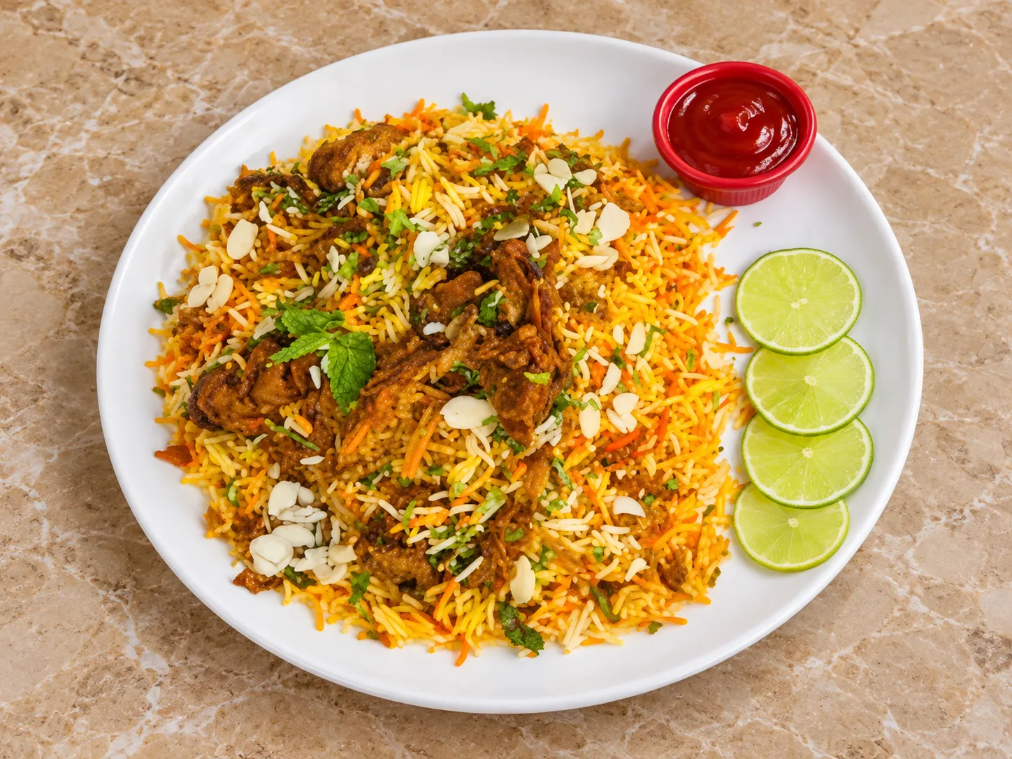 Mutton Biryani at Sanavs