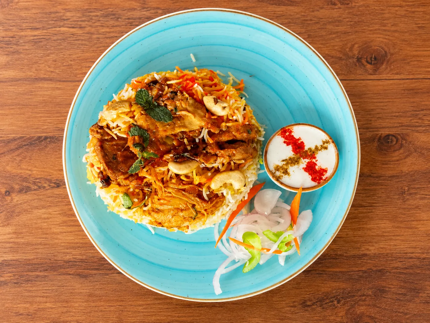 Chicken Biryani Combo at Namah 25 Degrees North