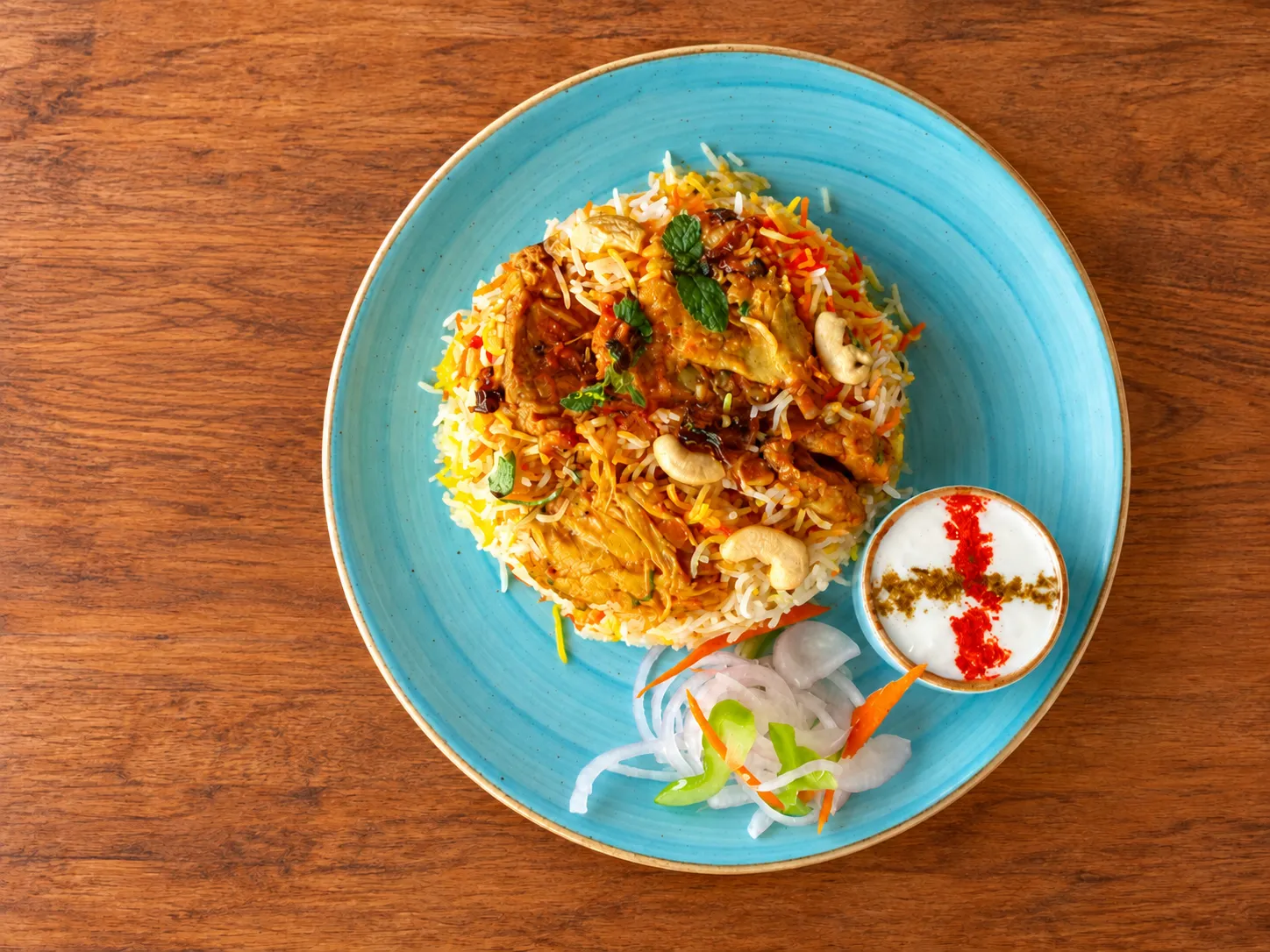 Veg Biryani Combo at Namah 25 Degrees North