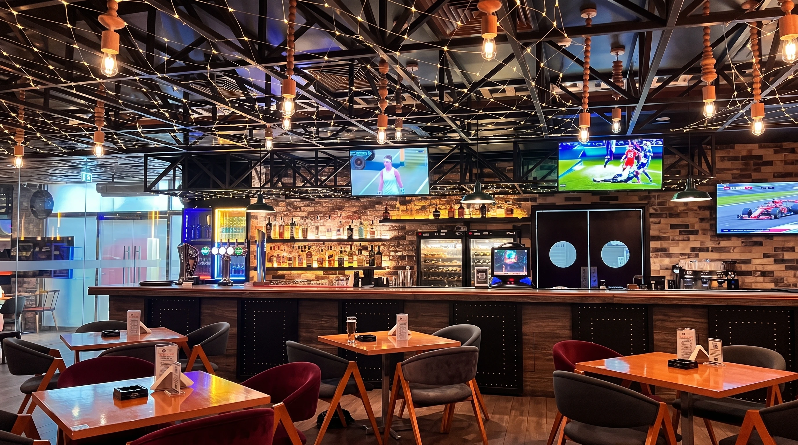 The Exit Sports Bar restaurant in Barsha Heights, Dubai