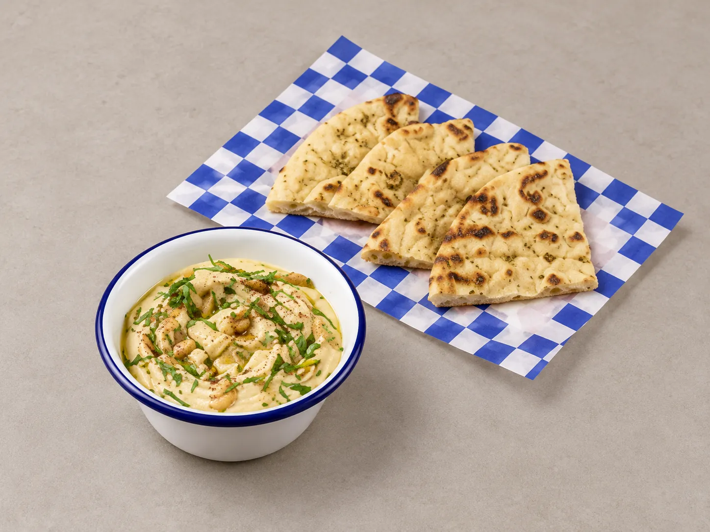 Hummus at The Mad Greeks