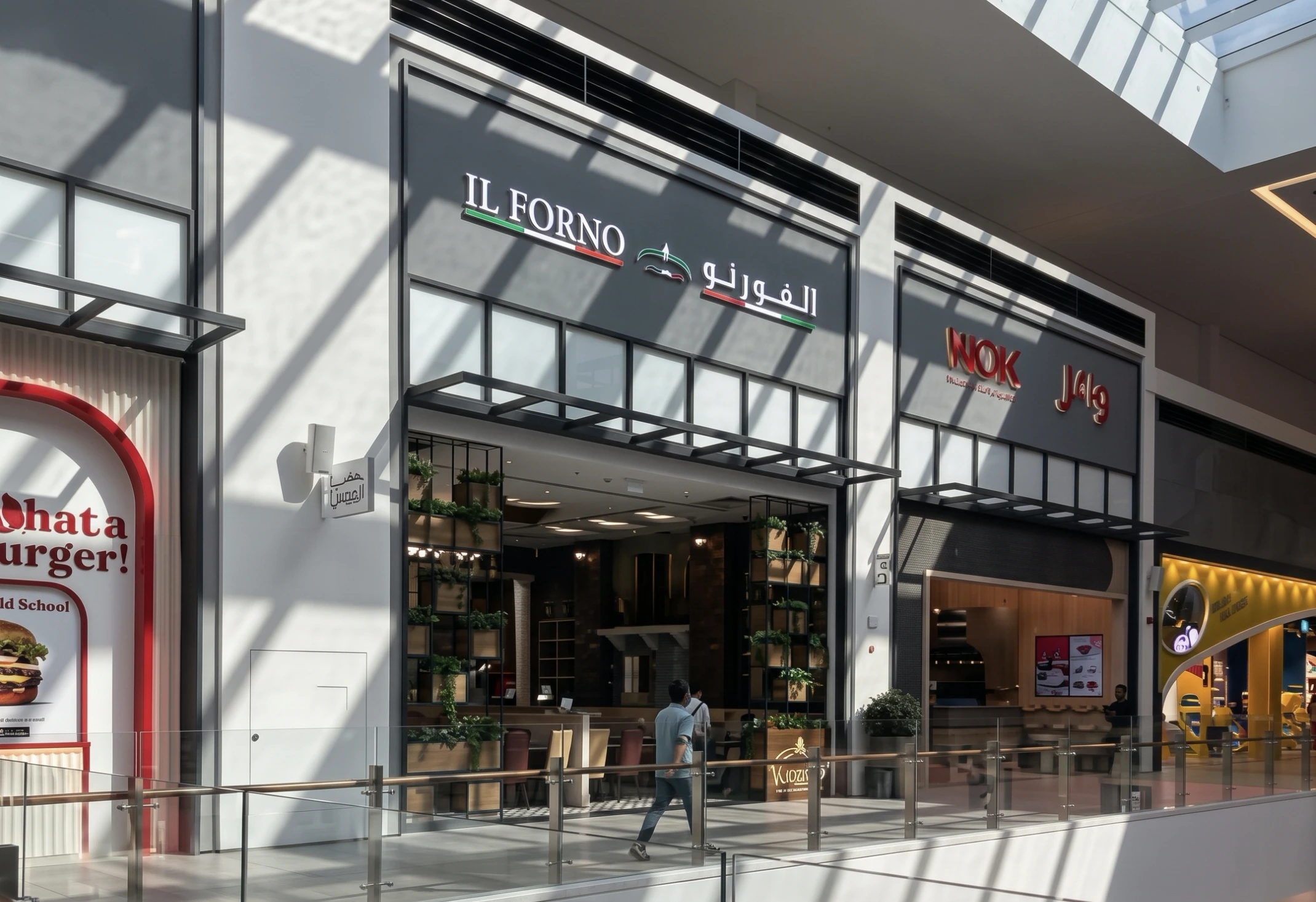 Il Forno restaurant in Dubai Hills Mall, Dubai